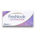 Alcon FreshLook ColorBlends (2er Packung) Monatslinsen (0 dpt & BC 8.6), Amethyst