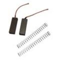 Trade-shop - 2x Motorkohlen / Kohlebürsten 6,9x11x32mm für Dyson DC01 DC02 DC04 DC05 DC07 DC08 DC11 DC14 DC19 DC20 Staubsauger Bodenstaubsauger Motor