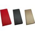 Elegante Buch-Tasche Hülle Smart Magnet kompatibel mit MOTOROLA MOTO G62 5G Leder Optik Wallet Book-Style Cover Schale in Rot