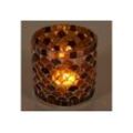 Casa Moro Windlicht Orientalisches Mosaik Windlicht Athen Gelb aus Glas handgefertigt (Boho Teelichthalter Kerzenständer Kerzenhalter