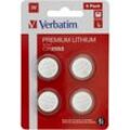 Batterie Lithium CR2032 3 v (4) (49533) - Verbatim
