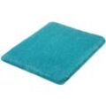 Badematte RELAX Kleine Wolke, Höhe 30 mm, rutschhemmend beschichtet, fußbodenheizungsgeeignet, Polyacryl, rechteckig, Badteppich, Uni Farben, rechteckig & rund erhältlich, blau