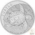 1 Unze Silbermünze Niue Schildkröte 2022