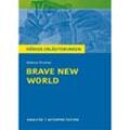 Brave New World - Schöne neue Welt von Aldous Huxley - Textanalyse und Interpretation - Aldous Huxley, Taschenbuch