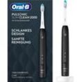 Oral-B Schallzahnbürste Pulsonic Slim Clean 2000, Aufsteckbürsten: 1 St., schwarz