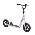 Kinderroller Anti-Rutsch Trittfläche, Metallfahrradständer zum Parken, (Farbe: pink)