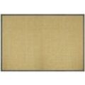 Floordirekt - Sisal-Teppich Amazonas Natur Bordüre: Graphit 200 x 200 cm