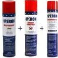 IPERON® 12 x 750 ml Ungezieferspray & 12 x 400 ml Flohspray & 12 x 400 ml Wespenspray im Set + Zeckenhaken
