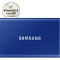 Samsung Portable SSD T7 2TB für PC/Mac (blue)