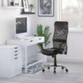 hjh OFFICE Bürostuhl ARTON 20 Kunstleder Home-Office Drehstuhl mit Netzrücken