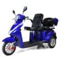 503 Blau, 25 km/ h 1000 Watt/ 20 Ah Elektromobil Zweisitzer