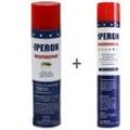 IPERON® 2 x 750 ml Ungezieferspray & 2 x 400 ml Wespenspray im Set + Zeckenhaken
