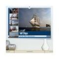 CALVENDO Wandkalender Analoge Fotografie Tall Ships Sail 1995 Bremerhaven (Premium