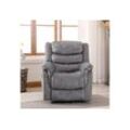 HAUSS SPLOE Massagesessel Elektrischer Massagestuhl Relaxsessel Loungesessel TV-Sessel (Strapazierfähiger und sicherer Bewegungs-Liegemechanismus