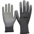 Cimco Skinny Soft Grau 141248 Nylon Arbeitshandschuh Größe (Handschuhe): 8, m en 388 1 Paar