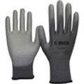 Cimco Skinny Soft Grau 141260 Nylon Arbeitshandschuh Größe (Handschuhe): 9, l en 388 1 Paar