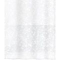 Spirella Bang Collection, Textil Duschvorhang 180 x 200, 100% Polyester, Weiß