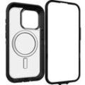 OtterBox Defender Series XT Handy-Cover für Apple iPhone 15 Pro transparent, schwarz