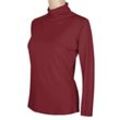 dy_mode Rollkragenshirt Leichter Damen Rollkragen Langarmshirt Rolli Shirt Oberteil Basic in Unifarbe