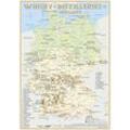 Whisky Distilleries Germany-Austria-Switzerland - Tasting Map - Rüdiger Jörg Hirst, Karte (im Sinne von Landkarte)