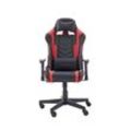 DX Racer Gaming-Stuhl Chefsessel schwarz-rot