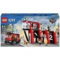 60414 LEGO® CITY Feuerwehrstation mit Drehleiterfahrzeug
