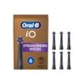 Oral-B iO Aufsteckbürsten black für elektrische Zahnbürste, 6 Stück