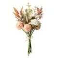 Kunstblumenstrauß Kunstblumen künstliche Pflanzen Blumen Deko Hortensien
