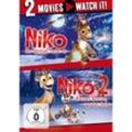 Niko - Ein Rentier hebt ab / Niko 2 - Kleines Rentier, grosser Held (DVD)