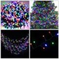 Weihnachtslichterkette 700 LED inkl Fernbedienung 14m bunt