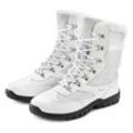 LASCANA Snow Boots, Stiefelette, Winterstiefel Snow Boots, Outdoor Stiefelette, wind & wasserabweisend, Profilsohle, weiß