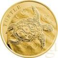 1 Unze Goldmünze Niue Schildkröte 2017