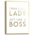 Bild LADY BOSS (BHT 30x40x1,60 cm)