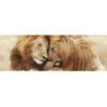 Bild PAIR OF LIONS (BH 118x40 cm)