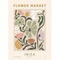 Bild IBIZA FLOWERS (BHT 50x70x2,20 cm)
