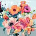 Aludibondbild FLOWERS V (BHT 50x50x1,10 cm)