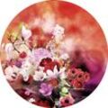 Glasbild BAROQUE FLOWERMIX IV (D 20 cm)