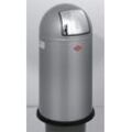 WESCO Mülleimer Pushboy 50,0 l silber