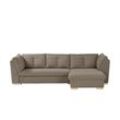 smart Ecksofa Imperia ¦ braun ¦ Maße (cm): B: 290 H: 85 T: 161