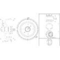 ATE Bremstrommel Hinten Rechts Links für OPEL Corsa C 1.0 1.2 1.7 DTI DI 1.4 16V 1.3 CDTI Tigra 1.8Twinport