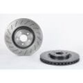 BREMBO Bremsscheibe COATED DISC LINE 09.B855.51 Gelocht/innenbel.Vorne Rechts Links für MERCEDES-BENZ CLS 350 CDI / d 4-matic BlueTEC 400