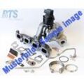 BTS Turbo Lader, Aufladung TURBO SERVICE SET ORIGINAL mit Anbaumaterial für BMW 1 118 d 3 318 116 X1 sDrive 18 xDrive