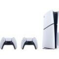 PlayStation 5 Disk Edition (Slim) inkl. zweitem DualSense Wireless-Controller, schwarz|weiß