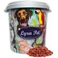 5 kg Lyra Pet® Entenfleischwürfel mit Fisch in 30 L Tonne