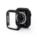 SmartUP Smartwatch-Hülle 2X Schutzhülle für Apple Watch 44mm Series 4/5/6 SE Case Displayschutz