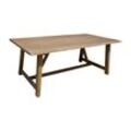 Tisch OAKLAND Akazie 200x100cm Holz Garten Gartentisch Outdoor Esstisch Möbel