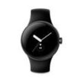 Google Pixel Watch - LTE Smartwatch - Schwarz mit Obsidian Armband