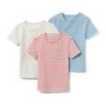 3 Kinder-T-Shirts - Hellblau - Kinder - Gr.: 122/128