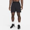 Ungefütterte Nike Flex Rep 4.0 Dri-FIT-Fitnessshorts für Herren (ca. 18 cm) - Schwarz