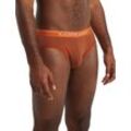 Icebreaker Merino Anatomica Slip - Mann - Spice/mink Stripe - Größe XXL